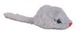 Pelė iš virvės/kailinė spalvota 4.5cm